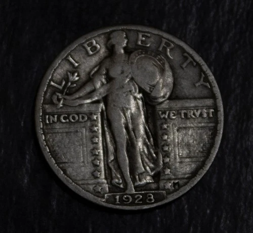 1928 Standing Liberty Quarter VF............Lot 4425