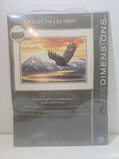 Dimensions Gold Collection Silent Flight Cross Stitch Kit 35165