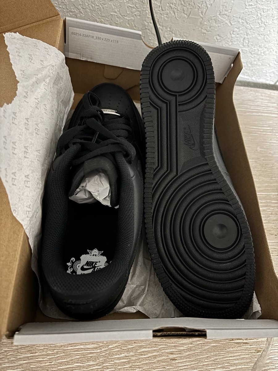 Size 10.5 - Nike Air Force 1 '07 Low Triple Black for sale online