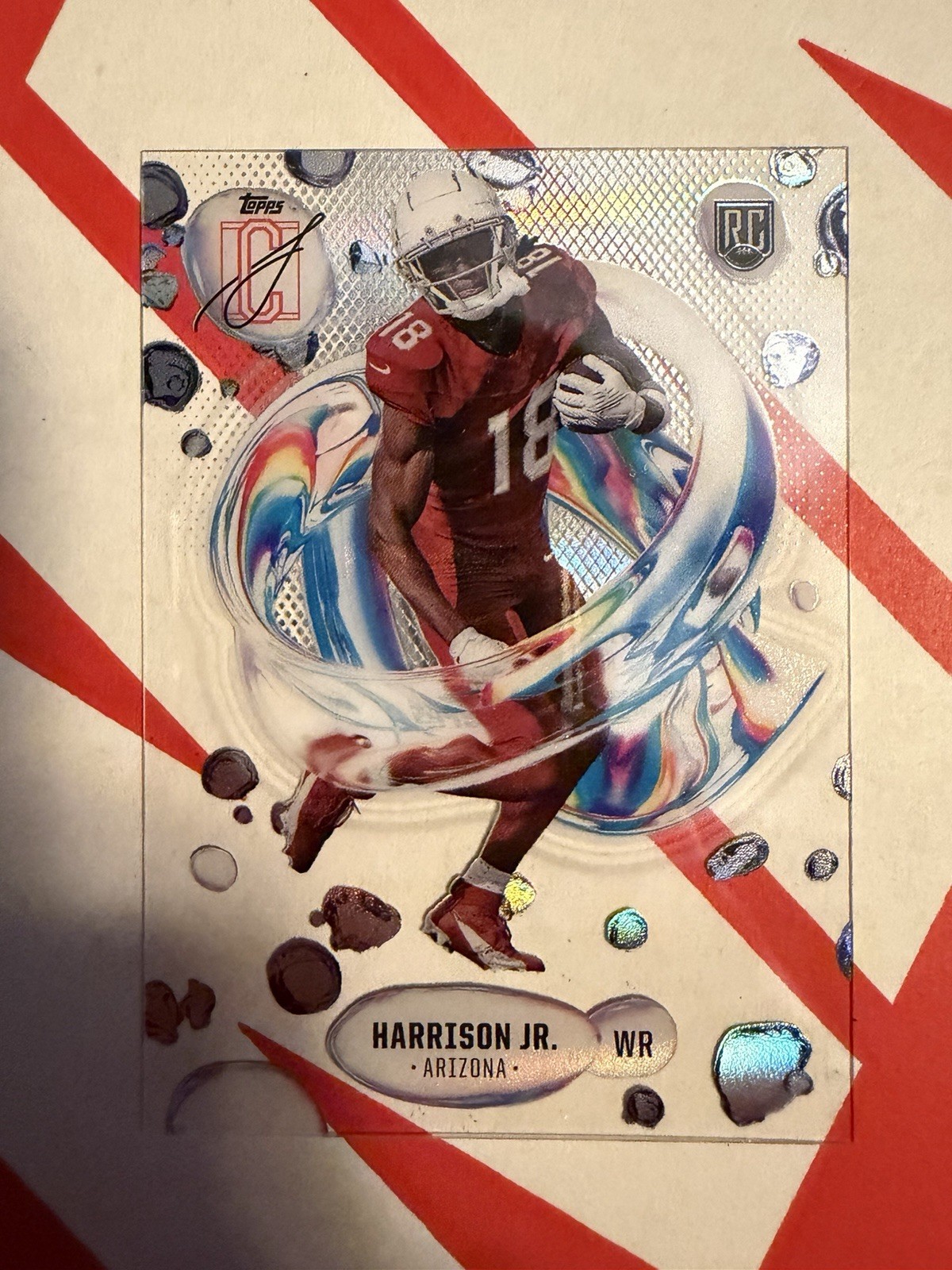 2024 Topps Signature Class Marvin Harrison Jr. Fluidity #F-13 RC Cardinals