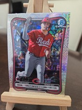 2026 Bowman Baseball Chrome Mojo Sal Stewart Rookie Card Reds 6