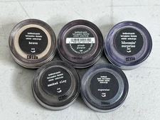 bareMinerals Eyecolor Lot Of 5 Brave Smoked Clay Superstar Plush Purple Bloomin