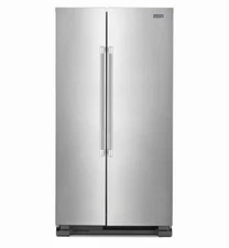 Maytag 36" Freestanding 24.9 Cu. Ft. Side by Side Refrigerator - MSS25N4MKZ