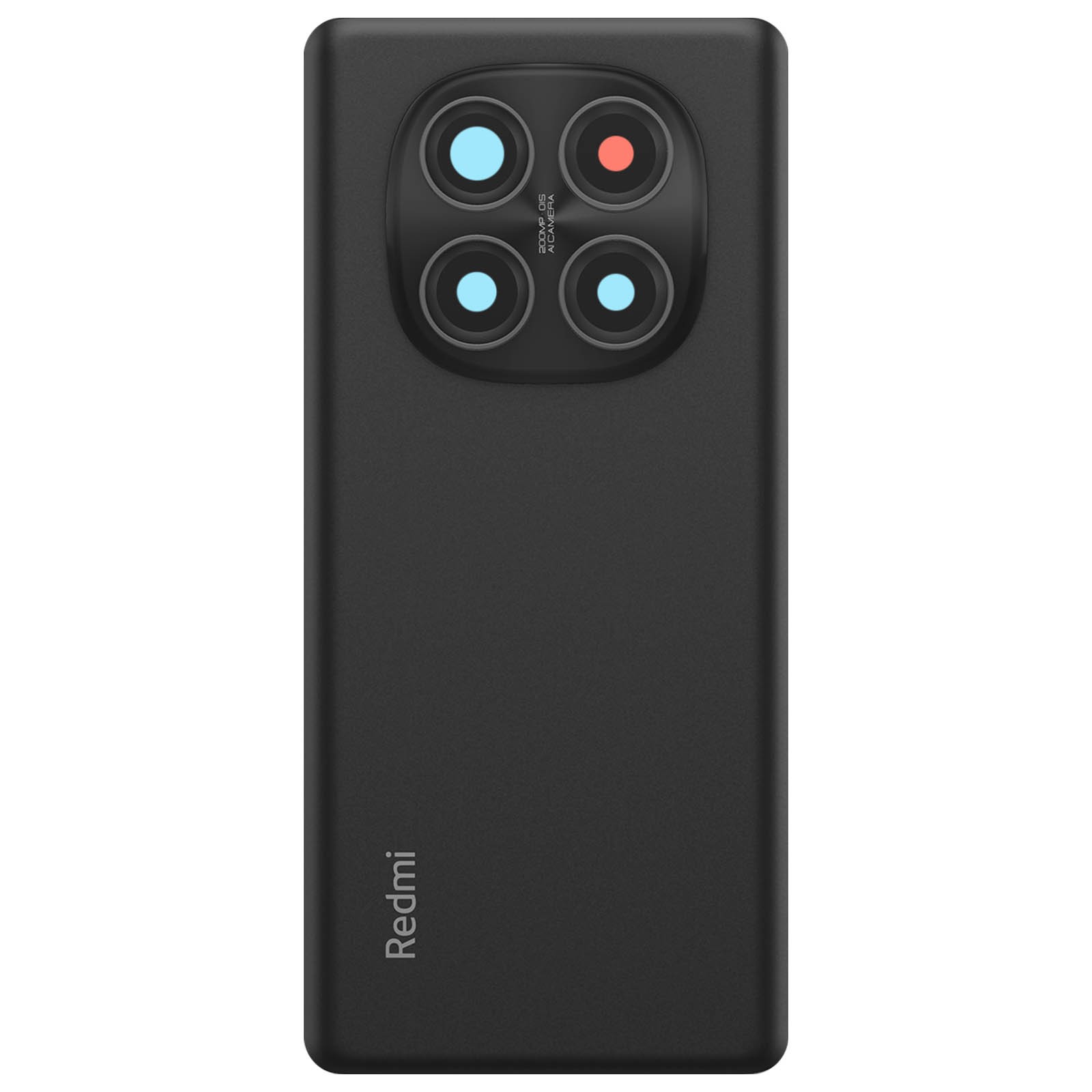 Cache Batterie pour Redmi Note 14 Pro 4G Noir Rénovation Téléphone pour le Quotidien
