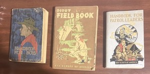 RARE  3 Boy Scouts Of America Handbooks SC