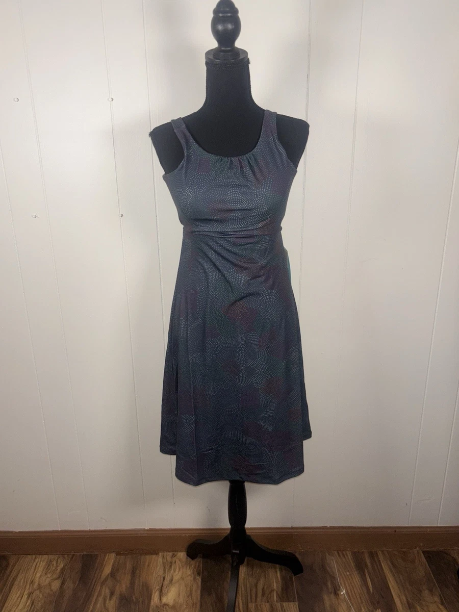INSPIRE CHIC Women's 3/4 Sleeve Dresses V Neck Pockets Elegant A-Line