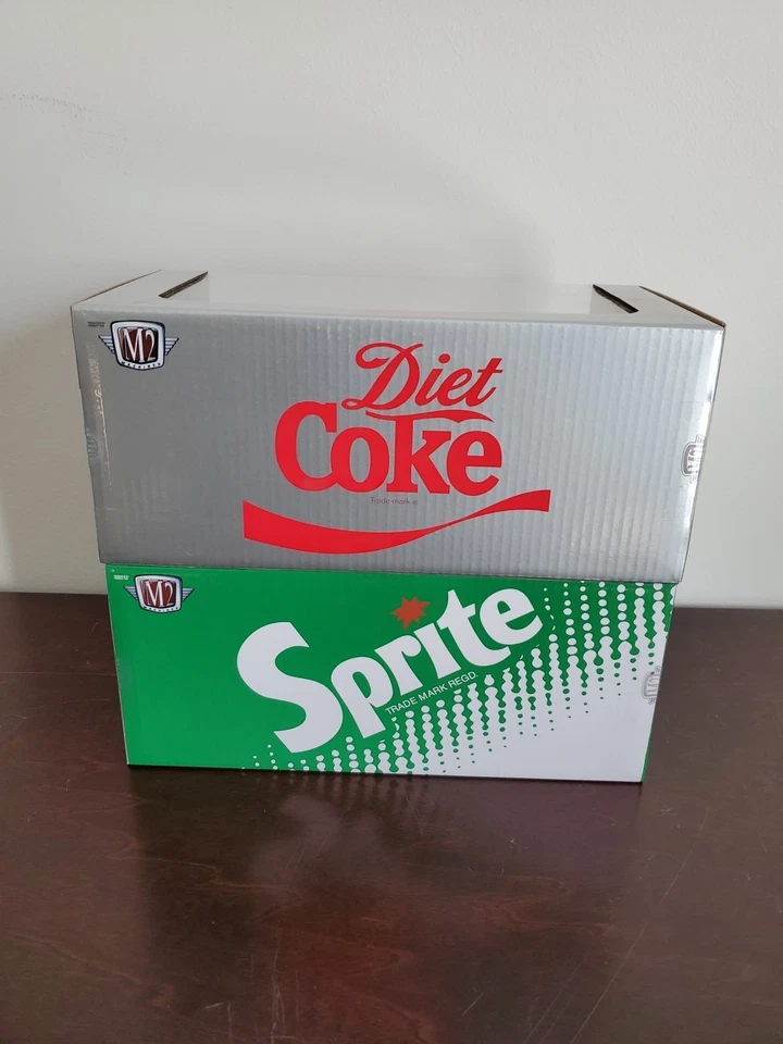 M2 Machines Squarebody Lot/Set Of 2 1976 GMC Sierra Grande 15 Diet Coke & Sprite - Image 3 of 4