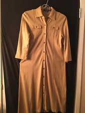 Ralph Lauren Petite Tan Womens Dress Size P/S