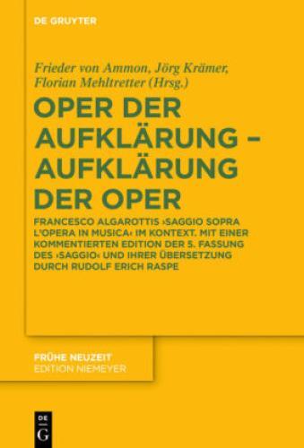 Thumbnail - Oper Der Aufklärung - Aufklärung Der Oper Francesco Algarottis 'saggio
