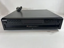 Sony CDP-CE375 Compact Disc 5 Disc CD Player Very Clean  No Remote Parts Only