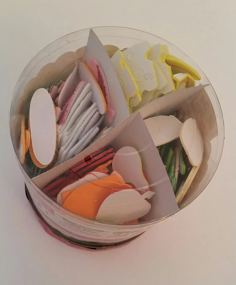 Pegatina de espuma bañera niña atascada en mercado de diversión fieltro explorador comida cocina tienda de comestibles  Foto 2 de 4