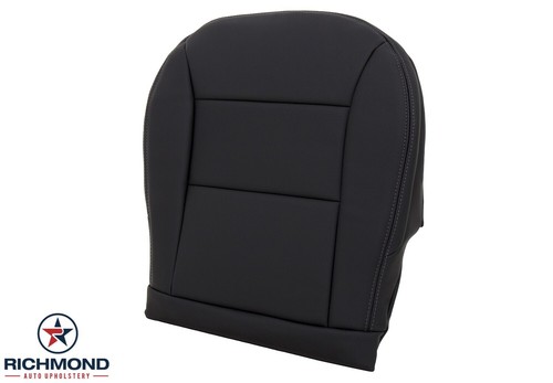 2014-2015 Benz CLA 250 - Driver Side Bottom Replacement Leather Seat Cover Black - Picture 5 of 13