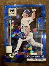 2022 Panini Donruss Optic FOTL Walker Beuhler  2/7 Blue Cracked Ice Prizm SSP