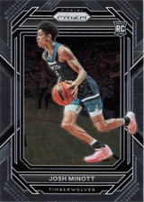 Josh Minott Rookie Prizm 2022-23 Basketball Card #238