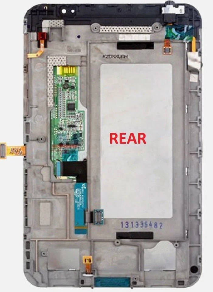 Substituição de tela de vidro digitalizador LCD para Samsung Galaxy TAB SCH-I800 Verizon - Imagem 2 de 3
