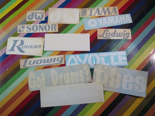 vtg Percussion Drum company music sticker - Tama Yamaha Rogers Ludwig