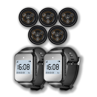 Waiter Call System Kit x5