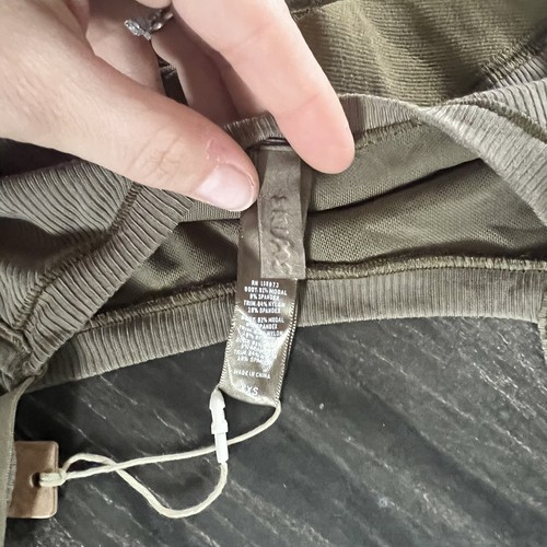 SKIMS Soft Lounge Bralette Gold Khaki Army XXS (113) - Picture 4 of 4