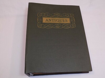 Antiques Magazine Binder Set LOT 1959 Jan Feb Mar May June July Aug Sept Oct Nov
