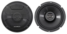 Pair Hifonics ZS65CXS 6.5" 600 Watt Shallow Mount Car Stereo Speakers