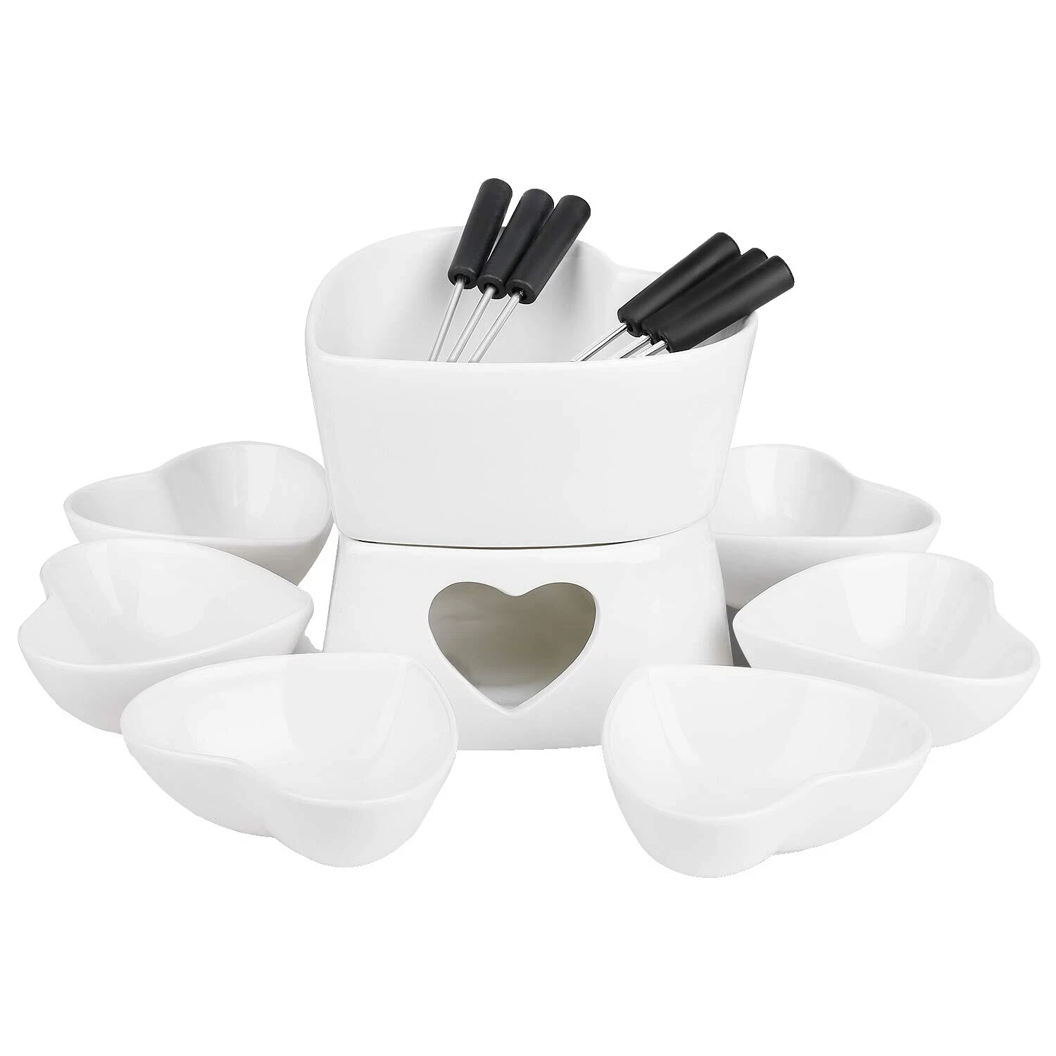 White Fondue Set Electric Fondue Sets