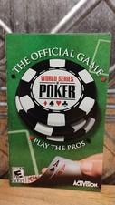WORLD SERIES of Poker PS2 PlayStation 2 Original ACTIVISION Game Manual Booklet