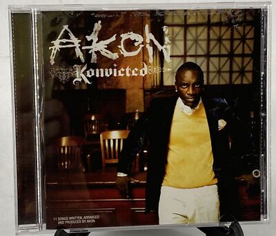 Akon : Konvicted Urban 1 Disc CD Snoop Dog Eminem Styles P 