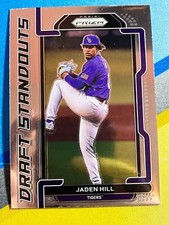 2021 Prizm Draft Picks Baseball JADEN HILL Colorado Rockies Draft Standouts