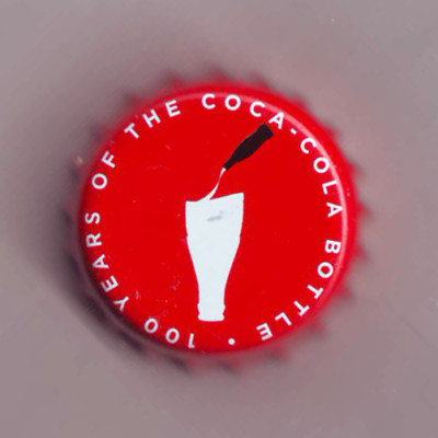 100 Years Coca Cola Bottle: Crown Cap Kronkorken chapa tappo /cap #14/ CROATIA