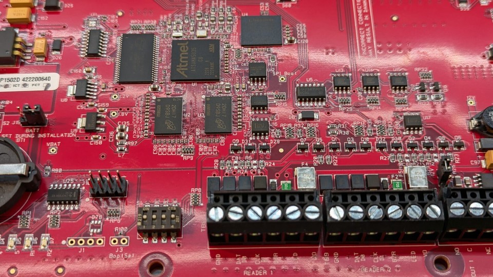 Carte Contrôleur Mercury Security LP1502D *Pour Pièces - Pas De Firmware Installé, Vendu Tel Quel