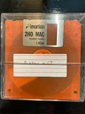 Imation - Lot Of 28 Neon Diskettes MAC Formatted 2 HD, 1.40MB - Open Box