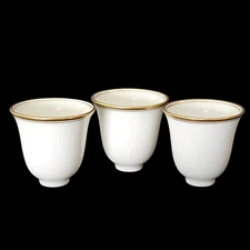Rosenthal Demitasse MHF Cup Porcelain Liner Antique Set Of 3