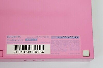PS2 Playstation 2 Slim PINK Console Boxed Tested System PS2 Playstation 2 Slim PINK Console Boxed Tested System