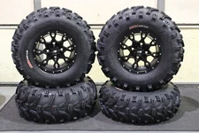 YAMAHA GRIZZLY 660 26" BEAR CLAW ATV TIRE & ITP HURRICANE WHEEL KIT IRS1CA