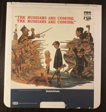 1982 The Russians Are Coming United Artists CED Videodisc