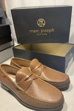 NWT MARC JOSEPH NEW YORK Men's Leather Lexington Loafer SIZE 10-10.5