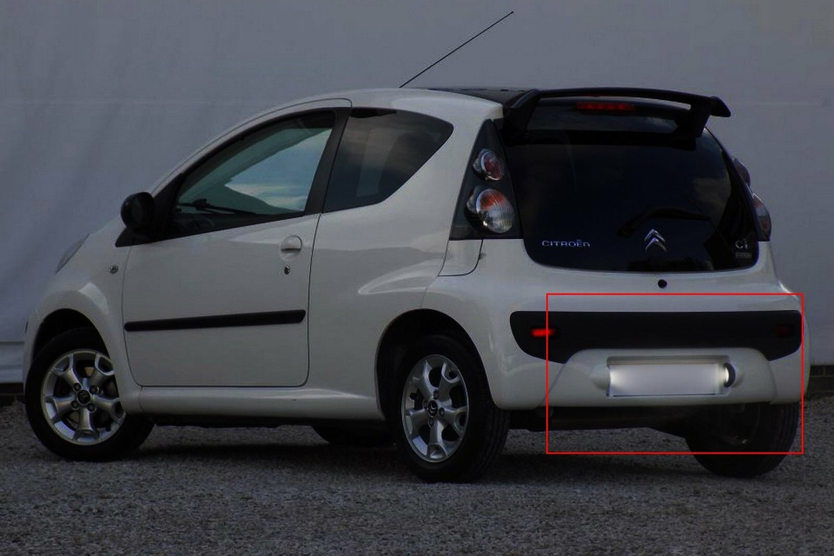 Éclairage De Plaque D'immatriculation Droit Ou Gauche Pour Citroen C1 Pour Peugeot 107 A Partir De 2005