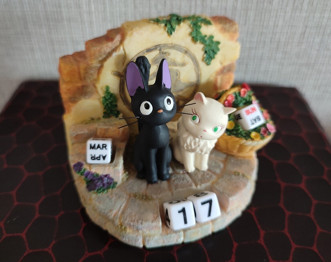 Official Ghibli Perpetual Dice Calendar Kikis Delivery