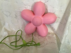 Vintage IKEA Pink Flower Nightlight