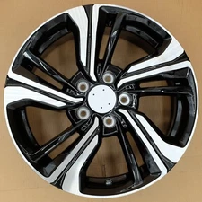 For Honda Civic OEM Design Wheel 17" 16-21 Machined Black Replacement Rim 64099