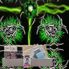 Hydro Dipping Kit-Bio Hazard Film, Activator, Paints