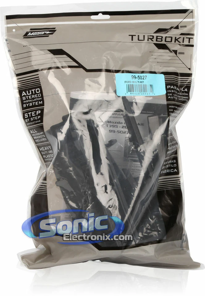 Kit de tablero de instalación DIN única Metra 99-5027 para Ford Mazda Lincoln Mercury seleccionado Foto 3 de 3