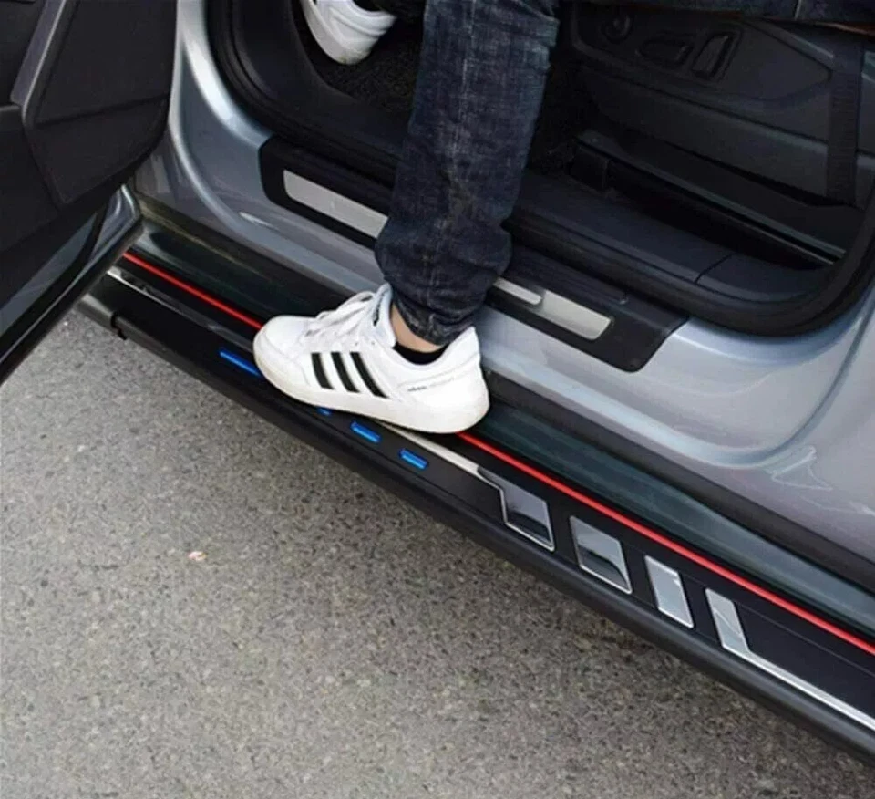 2PCS Running Boards Side Steps Fit For Ford Edge 2007-2014 Black Bar Pedals Foto 3 de 4