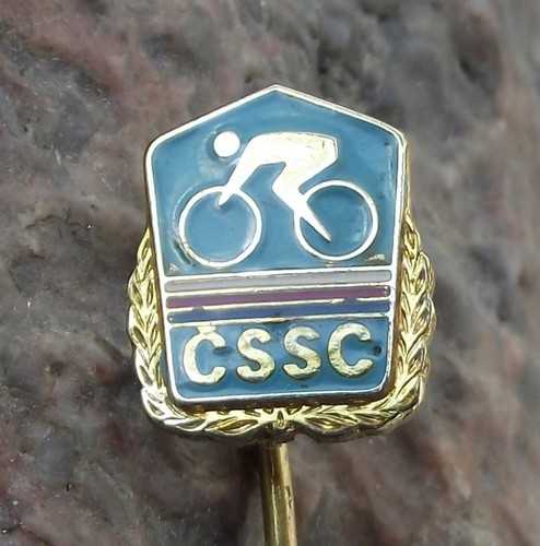 CSSC Czechoslovakia CSSR Cycling Club Association Bicycle Members Pin Badge - Picture 2 of 8