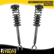 2006-2009 Mercedes E350 RWD Front Pair Complete Strut & Coil Spring Assemblies
