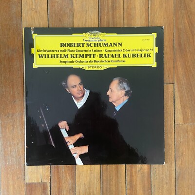 Robert Schuman Piano Concerto in A Minor Vinyl LP DG 2530-484 Wilhelm Kempf
