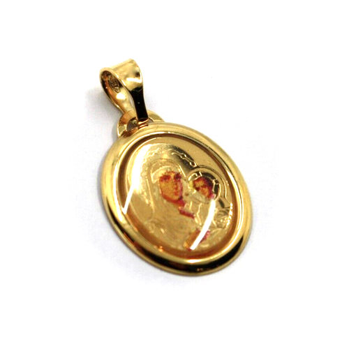 Pendentif Religieux Vintage Jésus Nouveau-né - Or Jaune 18 Carats - Occasion