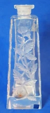 Tall Hand Cut Crystal Perfume Missing Stopper