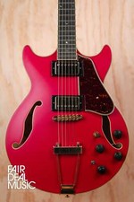Ibanez AMH90 AM Artcore Expressionist in Cherry Red Flat, EX-DISPLAY