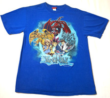 VTG 1996 Yu-Gi-Oh Sangenjin Tee Shirt Youth Size XL Short Sleeve Anime 90's